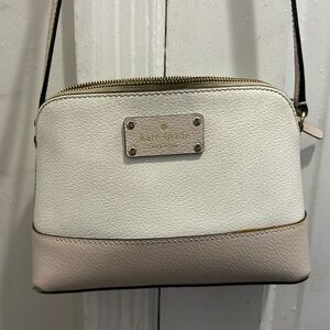 Kate spade cream and beige cross body